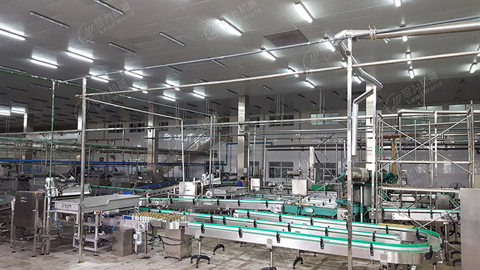 蘑菇罐頭生產線